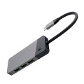 Hub adaptador Type-C a 3xUsb-A 3.1 / 1xUsb-C / 1xHDMI 4K / MicroSd / SD / HUBGC01