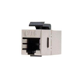 Adaptador empalme RJ45 Stp  h/h Cat.6e   10.21.0503